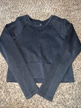 Aerie charcoal crop top